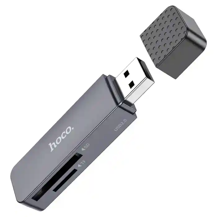 Hoco HB45 Spirit 2-in-1 USB & Type-C 2.0 Card Reader